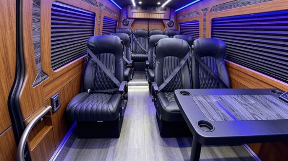 18 passenger sprinter van rental fairfield