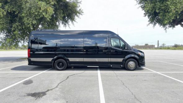 fairfield private event sprinter van rental