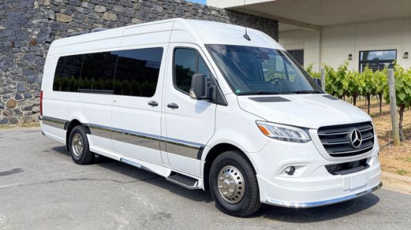 fairfield wine tour sprinter van rental