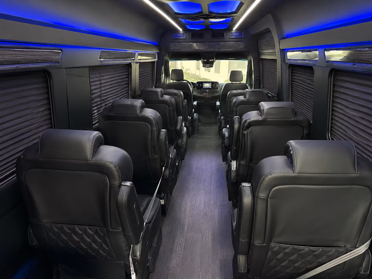 12 passenger sprinter van inside