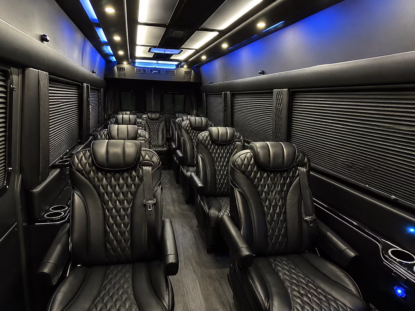 8 passenger sprinter van inside