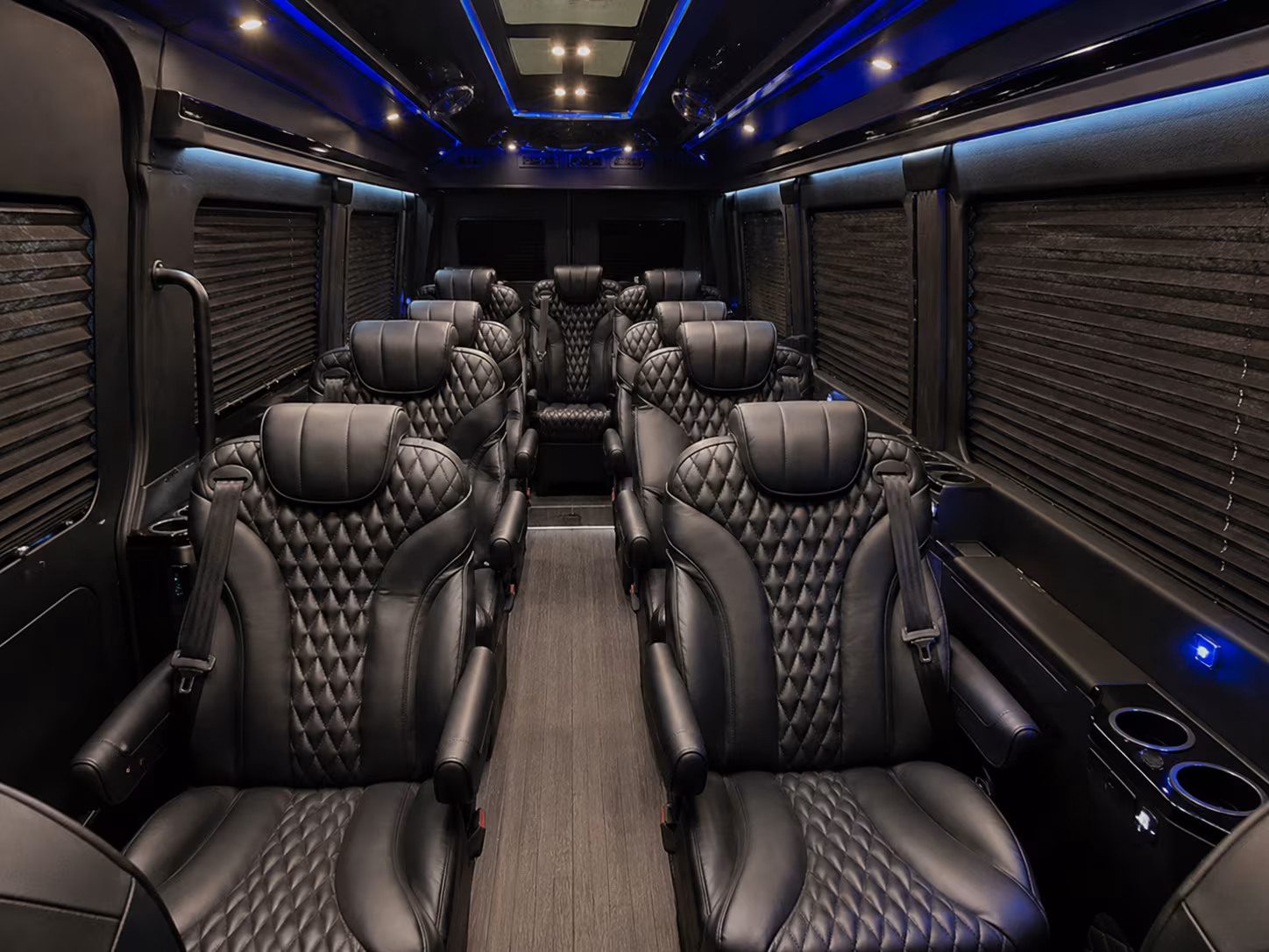 fairfield 15 passenger sprinter van interior