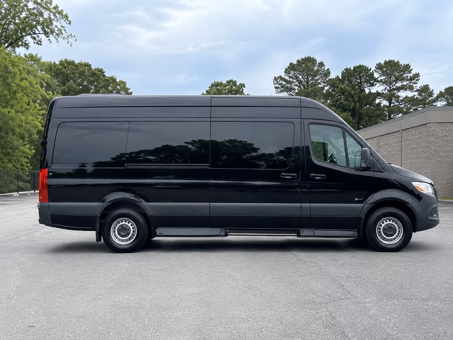 fairfield private event sprinter van rental