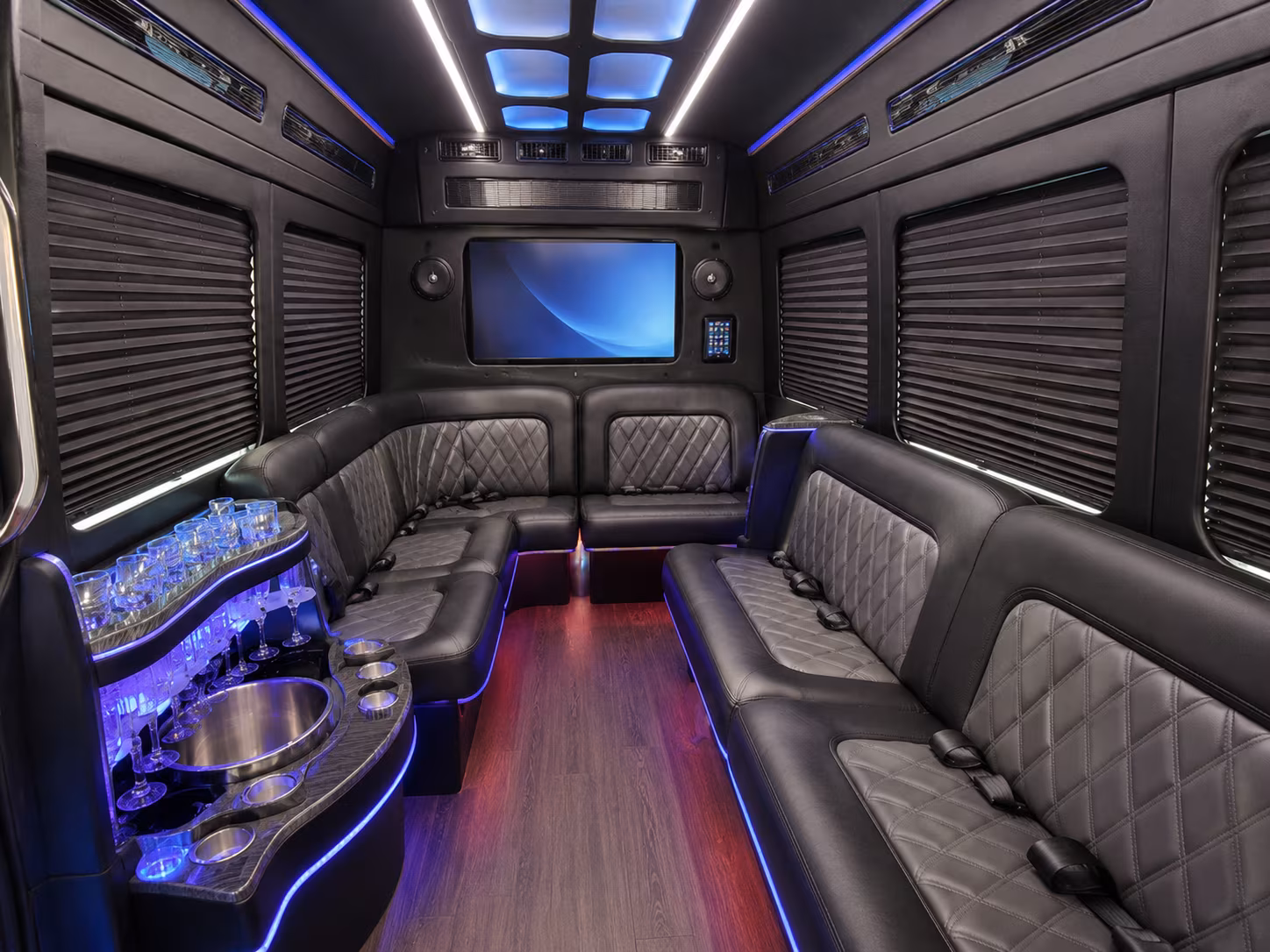 fairfield sprinter limousine interior