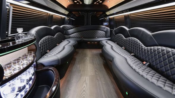 sprinter limousine inside fairfield